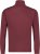 Adamo Fabio Comfort fit Turtleneck Long sleeve T-shirt Burgundy - Herren-T-Shirts - Herren-T-Shirts in großen Größen