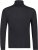 Adamo Fabio Comfort fit Turtleneck Long sleeve T-shirt Black - Herren-T-Shirts in großen Größen - Herren-T-Shirts in großen Größen