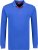 Adamo Peter Comfort fit Long sleeve Polo Blue - Polo-shirts für herren - Polo-Shirts für Herren in großen Größen