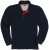 Adamo Peter Comfort fit Long sleeve Polo Navy - Polo-shirts für herren - Polo-Shirts für Herren in großen Größen