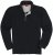 Adamo Peter Comfort fit Long sleeve Polo Black - Polo-shirts für herren - Polo-Shirts für Herren in großen Größen