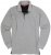 Adamo Peter Comfort fit Long sleeve Polo Grey - Polo-shirts für herren - Polo-Shirts für Herren in großen Größen