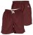D555 Yarrow Swimshorts Burgundy - Herrenunterwäsche & bademode - Herrenunterwäsche & Bademode in großen Größen