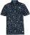 D555 ROLAND Printed Polo Shirt Navy - Polo-shirts für herren - Polo-Shirts für Herren in großen Größen