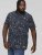 D555 ROLAND Printed Polo Shirt Navy - Polo-shirts für herren - Polo-Shirts für Herren in großen Größen