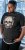 D555 DARREN Skull Printed T-Shirt With Double Layer On Hem & Cuff Black Reno - Herren-T-Shirts - Herren-T-Shirts in großen Größen