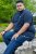 D555 SANDFORD Double Layer On Neck Ribs And Hem Waffle Textured T-Shirt Navy - Herren-T-Shirts - Herren-T-Shirts in großen Größen