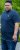 D555 SANDFORD Double Layer On Neck Ribs And Hem Waffle Textured T-Shirt Navy - Herren-T-Shirts - Herren-T-Shirts in großen Größen