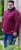 D555 HIRALDO Quarter Neck Pique Fleece Sweatshirt With Chest Embroidery Red - Herren-sweater und -hoodies - Herren-Sweater und -Hoodies in großen Größen