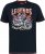 D555 JAGGER Legends Motor Bike Printed Crew Neck T-Shirt Navy - Herren-T-Shirts - Herren-T-Shirts in großen Größen
