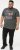 D555 JAIDEN Legends Guitar Printed Crew Neck T-Shirt Khaki - Herren-T-Shirts - Herren-T-Shirts in großen Größen