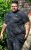 D555 ORSTON Reno Fabric Crew Neck T-Shirt With Chest Embroidery Black Reno - Herren-T-Shirts - Herren-T-Shirts in großen Größen