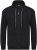 Adamo Athen Hoodie with Zipper Black - Herren-sweater und -hoodies - Herren-Sweater und -Hoodies in großen Größen
