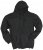 Adamo Athen Hoodie without Zipper Black - Herren-sweater und -hoodies - Herren-Sweater und -Hoodies in großen Größen