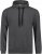 Adamo Athen Hoodie without Zipper Charocal - Herren-sweater und -hoodies - Herren-Sweater und -Hoodies in großen Größen