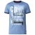 D555 Howie Fine Stripe T-shirt Blue - Herren-T-Shirts - Herren-T-Shirts in großen Größen