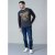 D555 Neill Long Sleeve T-shirt Black - Herren-T-Shirts - Herren-T-Shirts in großen Größen
