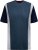 D555 Neath Cut And Sew Crew Neck T-Shirt Denim - Herren-T-Shirts - Herren-T-Shirts in großen Größen