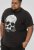 D555 Hucknall Skull Monochrome Printed Crew Neck T-shirt Washed Black - Herren-T-Shirts - Herren-T-Shirts in großen Größen