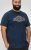 D555 Cheltenham Record With Reflection Printed T-shirt French Navy - Herren-T-Shirts - Herren-T-Shirts in großen Größen