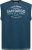 D555 Havant San Diego Printed Sleeveless T-Shirt French Navy - Herren-T-Shirts - Herren-T-Shirts in großen Größen