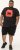 D555 Uxbridge Official AC/DC Band Printed Crew Neck T-Shirt Washed Black TALL SIZES - HERRENBEKLEIDUNG MT-6XLT - Langgrößen für Herren