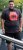 D555 Uxbridge Official AC/DC Band Printed Crew Neck T-Shirt Washed Black TALL SIZES - HERRENBEKLEIDUNG MT-6XLT - Langgrößen für Herren