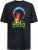 D555 Hendrix Official Jimi Hendrix Printed Crew Neck T-Shirt Black Reno - Band-T-shirts - 
