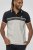D555 Tipton Stripe Jacquard Short Sleeve Polo Navy - Polo-shirts für herren - Polo-Shirts für Herren in großen Größen