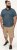 D555 Woolwich AOP Polo Shirt With Ribbed Collar Blue - Polo-shirts für herren - Polo-Shirts für Herren in großen Größen