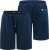D555 Spalding Elasticated Waist Interlock Shorts Navy - Jogginghosen für herren - Jogginghosen für Herren in großen Größen