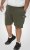D555 Wigan 1 Elasticated Waist Fleece Cargo Shorts Khaki - Jogginghosen für herren - Jogginghosen für Herren in großen Größen