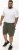 D555 Wigan 1 Elasticated Waist Fleece Cargo Shorts Khaki - Jogginghosen für herren - Jogginghosen für Herren in großen Größen