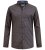 D555 Sheffield Long Sleeve AOP Micro Gold Shirt Navy - Herrenhemden - Herrenhemden in großen Größen