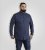 D555 Middlesbrough Long Sleeve AOP Micro Blue Shirt Navy - Herrenhemden - Herrenhemden in großen Größen