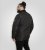 D555 Harborough Quilted Jacket with Corduroy Collar Black - Herren jacken - Herren Jacken in großen Größen