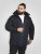 D555 Workington Gepolsterte Jacke mit Kapuze und Sherpafutter Marineblau - Herren jacken - Herren Jacken in großen Größen