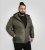 D555 Northfield Hybrid-Softshelljacke mit Kapuze Khaki - Herren jacken - Herren Jacken in großen Größen