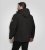 D555 Fretwell Padded Softshell Jacket with Detachable Hood Black - Herren jacken - Herren Jacken in großen Größen