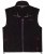 Adamo Montreal Fleece Vest Black - Sportbekleidung & outdoor - Sportbekleidung in große größen für herren