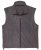 Adamo Montreal Fleece Vest Grey - Sportbekleidung & outdoor - Sportbekleidung in große größen für herren