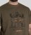 D555 Stockton Gorilla Playing Drums Crew Neck T-Shirt Khaki - Herren-T-Shirts - Herren-T-Shirts in großen Größen