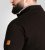 D555 Russel Fleece Sweatshirt with Chest Embroidery Black - Herren-sweater und -hoodies - Herren-Sweater und -Hoodies in großen Größen