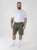 D555 Mitchell 1 Stretch Shorts mit Elastischem Bund Khaki - Jogginghosen für herren - Jogginghosen für Herren in großen Größen