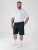 D555 Mitchell 2 Stretch Shorts mit Elastischem Bund Marineblau - Jogginghosen für herren - Jogginghosen für Herren in großen Größen