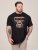 D555 Perkins Bedrucktes T-Shirt Schwarz - Herren-T-Shirts - Herren-T-Shirts in großen Größen