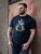 D555 Slater Bedrucktes T-Shirt Navyblau - Herren-T-Shirts - Herren-T-Shirts in großen Größen