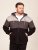 D555 Fitzgerald Zip Through Hoody With Cut & Sew Panels Schwarz - Herren-sweater und -hoodies - Herren-Sweater und -Hoodies in großen Größen