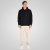 Double Outfitters MTOP-1160 Kapuzenjacke mit Reißverschluss Schwarz - Herren-sweater und -hoodies - Herren-Sweater und -Hoodies in großen Größen