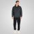 Double Outfitters MTOP-1160 Kapuzenjacke mit Reißverschluss Dunkelgrün - Herren-sweater und -hoodies - Herren-Sweater und -Hoodies in großen Größen